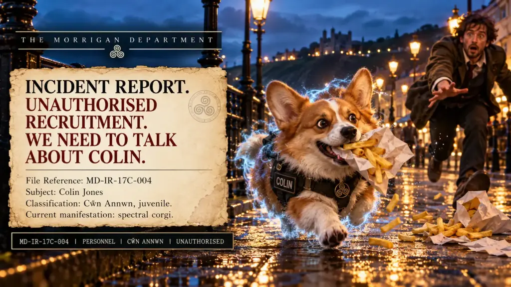 INCIDENT REPORT. Unauthorised Recruitment, We Need to Talk About Colin